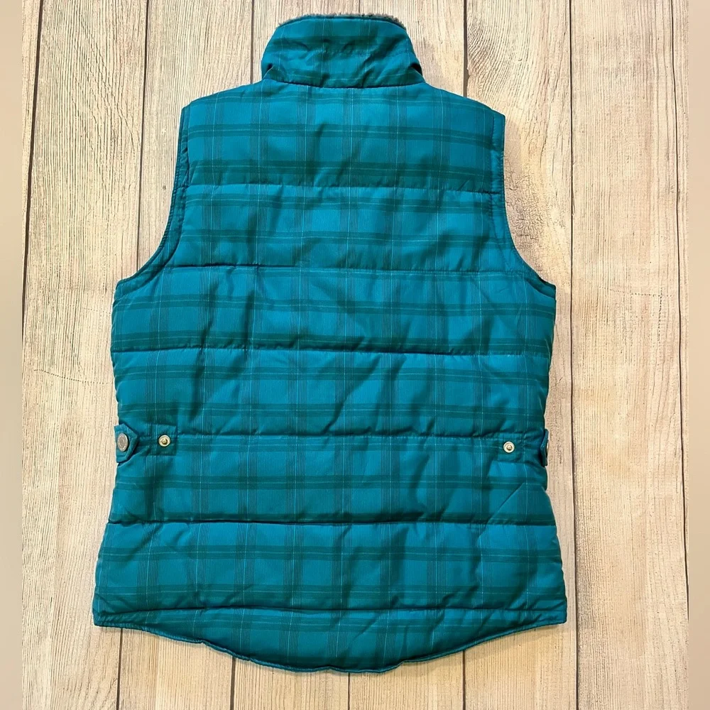 Maurices Teal Vest with Sherpa Lining - Picture 3 of 5